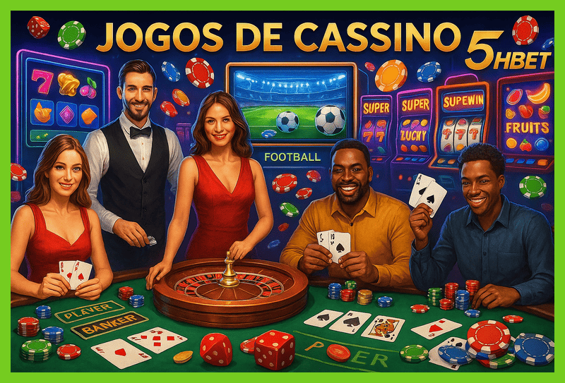 Jogos de cassino online 5HBET
