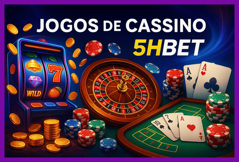 Jogos de cassino online inovadores e emocionantes na 5HBET