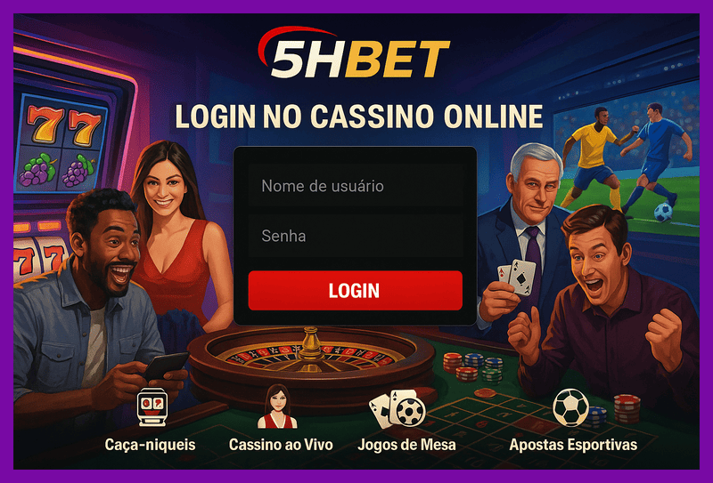 Criar uma nova Conta no plataforma 5HBET